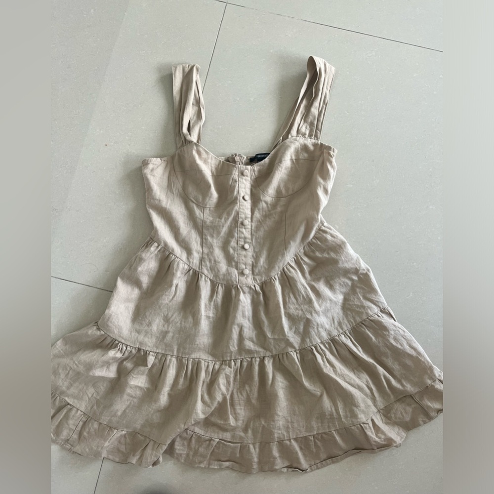 Beige dress size s